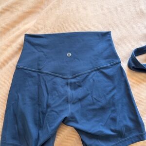 lululemon athletica Navy Bike Shorts